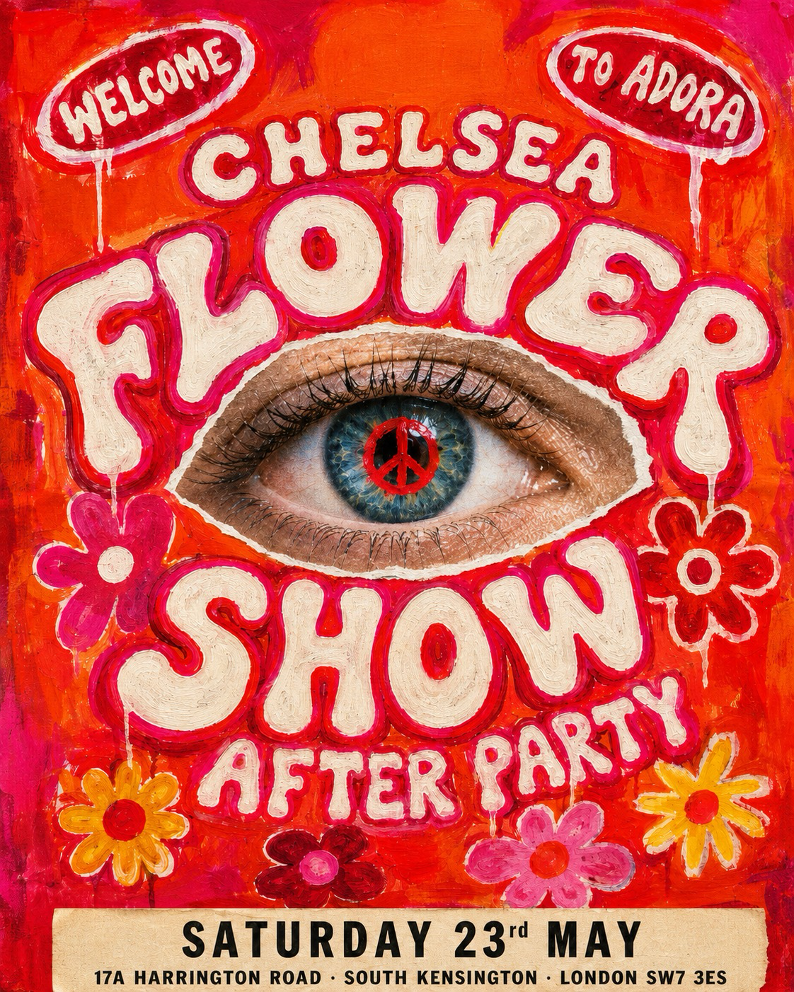 Chelsea Flower Show After Party at ADORA London — Saturday 23rd May